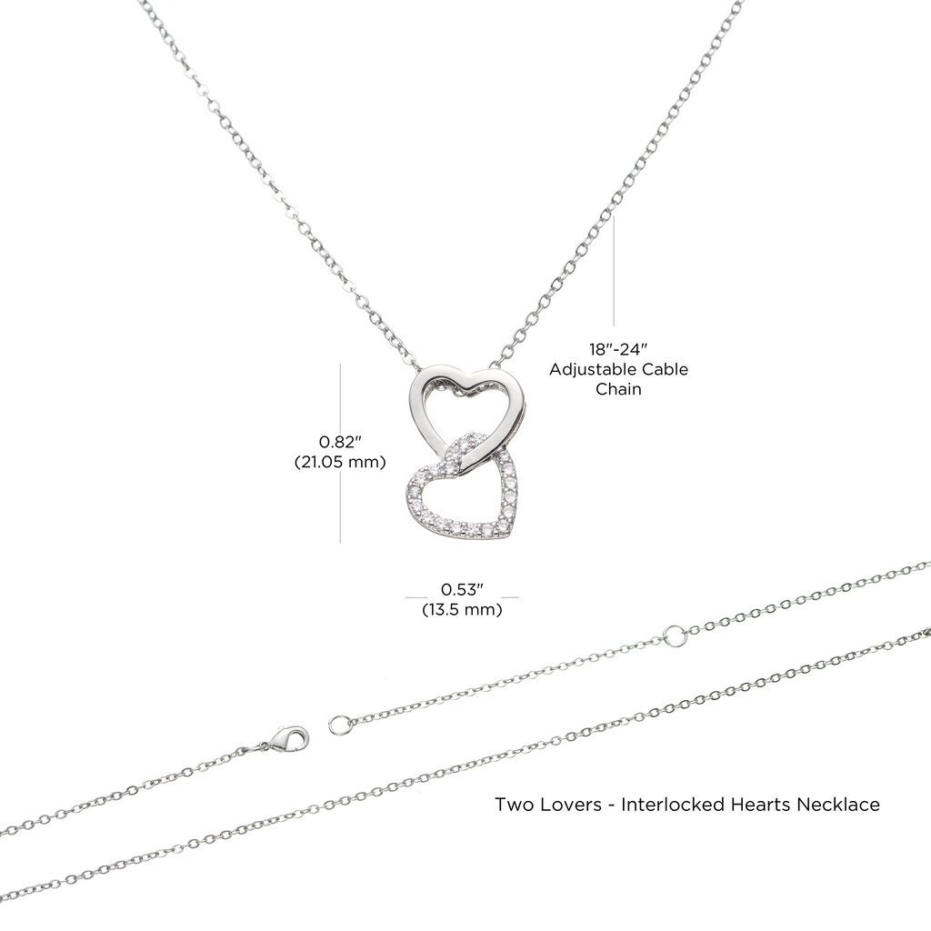 Malttrix's Two Hearts Necklace - Unconditionally Love - Image 9