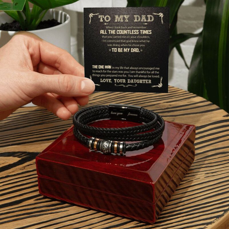 Malttrix's Cuban Link Chain | Forever Bracelet - To Be My Dad - Image 10