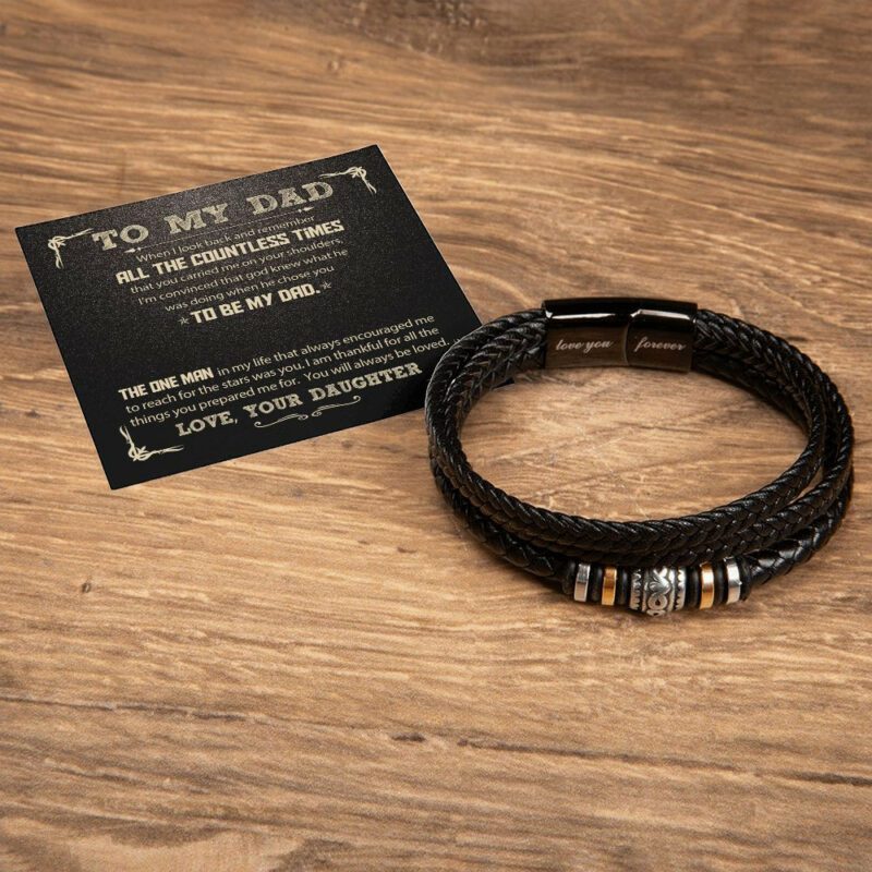 Malttrix's Cuban Link Chain | Forever Bracelet - To Be My Dad - Image 7