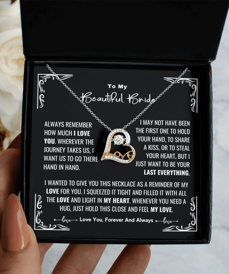 Necklace for bribe on wedding day