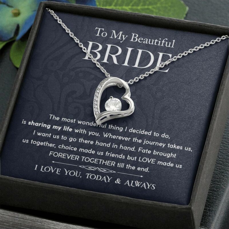 Forever Together Till The End Forever Love Necklace