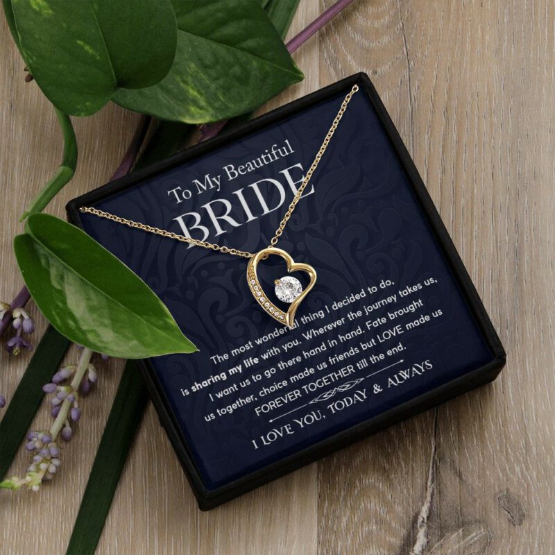 Forever Together Till The End Forever Love Necklace