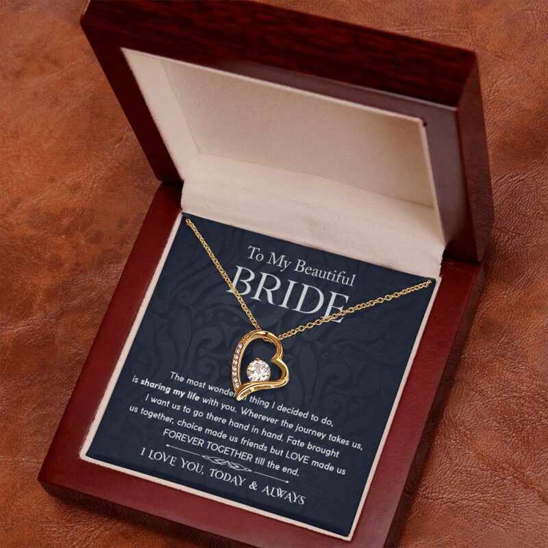 Forever Together Till The End Forever Love Necklace